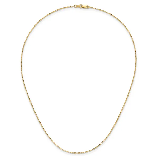 Leslie's 14K 1.4mm D/C Open Long Link Cable Chain Image 2 Moseley Diamond Showcase Inc Lexington, SC