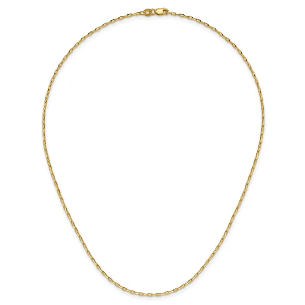Leslie's 14K 1.75mm D/C Open Long Link Cable Chain Image 2 Spath Jewelers Bartow, FL