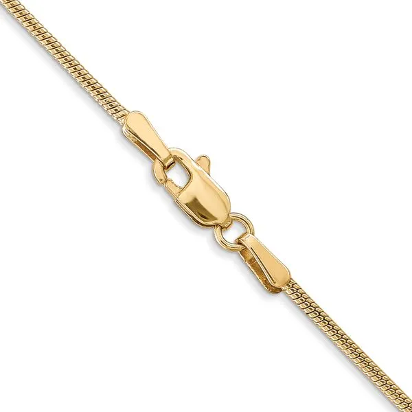 Leslie's 14K 1.3mm Round Snake Chain Image 3 Diamond Design Jewelers Somerset, KY