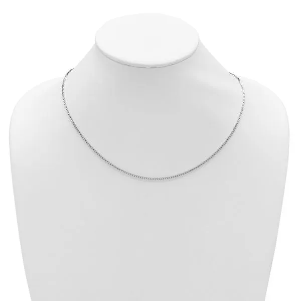 Leslie's Sterling Silver Adjustable 1.5mm Box Chain Image 3 Grayson & Co. Jewelers Iron Mountain, MI