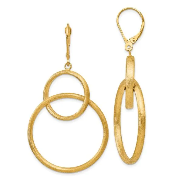 14K Yellow Gold Earrings Jewelry Design Studio Jensen Beach, FL