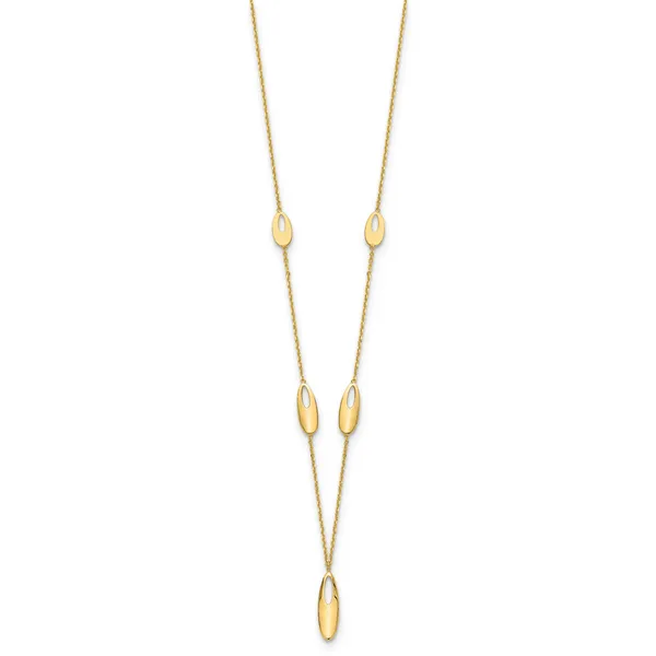 Leslie's 14K Polished w/2in ext. Necklace Image 2 Mitchell's Jewelry Norman, OK