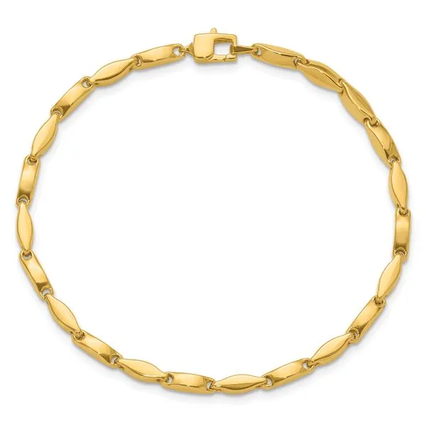 Leslie's 14K Polished Fancy Link Bracelet Image 4 G.G. Gems, Inc. Scottsdale, AZ