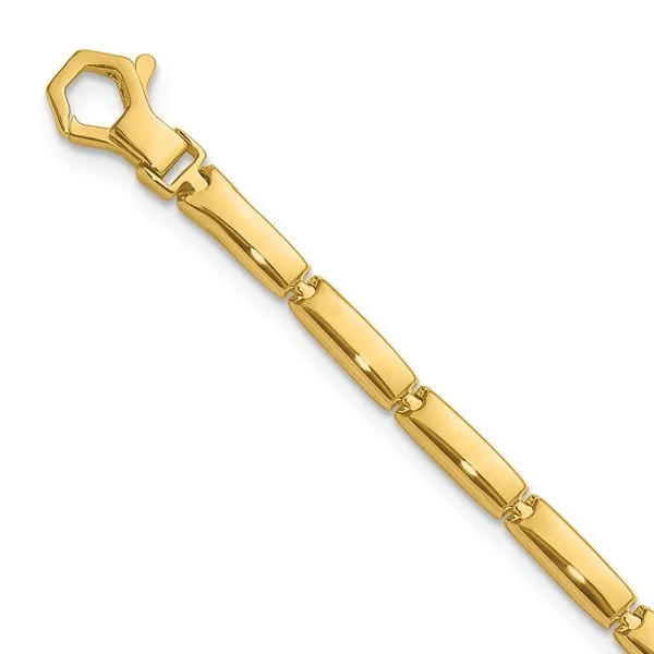 Leslie's 14K Polished Fancy Link Bracelet Jerald Jewelers Latrobe, PA