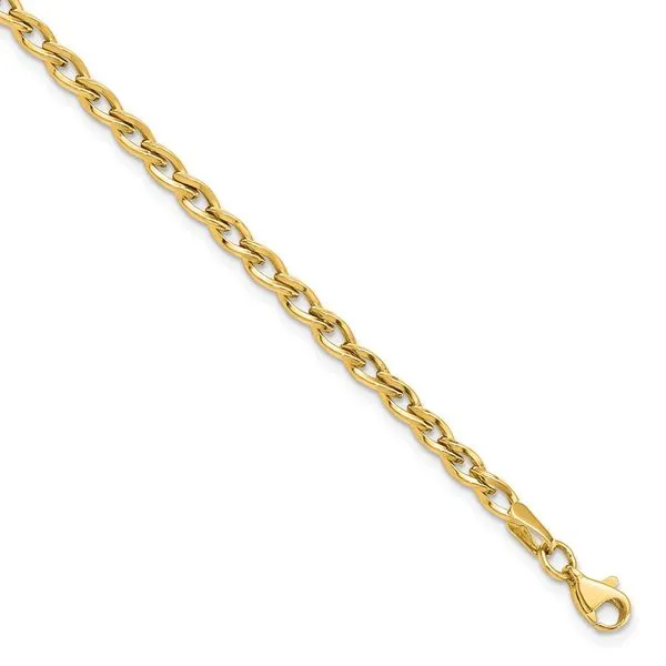 Leslie's 14K Polished Link Bracelet Johnson Jewellers Lindsay, ON