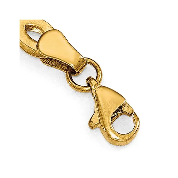 Leslie's 14K Polished XOXO Bracelet Image 3 Barnett Jewelers Jacksonville, FL