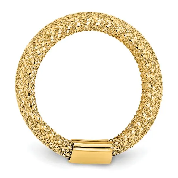 Leslie's 14K Stretch Ring Image 2 Diamond Design Jewelers Somerset, KY