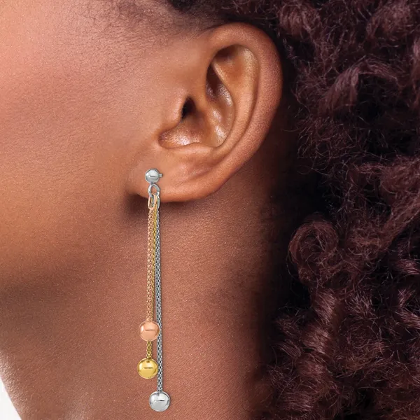 Sterling Silver Dangle Earrings Image 3 Jewelry Design Studio Jensen Beach, FL