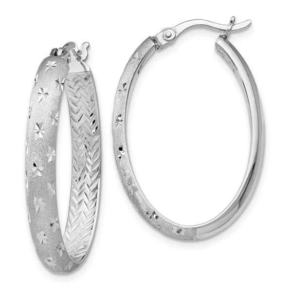 Sterling Silver Earrings Diamond Design Jewelers Somerset, KY