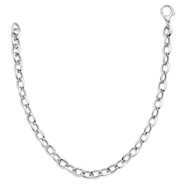 Sterling Silver Polished Necklace Image 2 Diamond Design Jewelers Somerset, KY