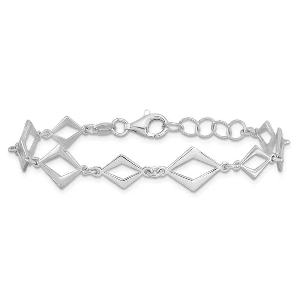 Sterling Silver Polished Bracelet Image 3 Jewelry Design Studio Jensen Beach, FL