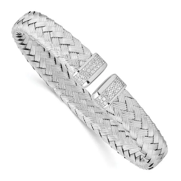 Sterling Silver Cuff Bracelet Diamond Design Jewelers Somerset, KY