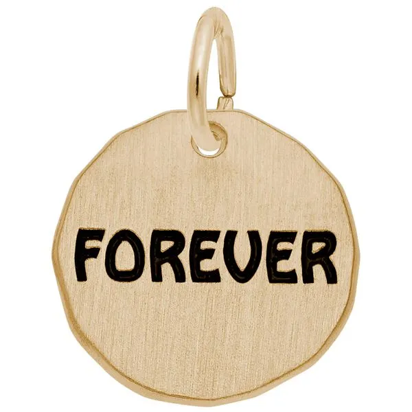 FOREVER CHARM TAG Tennies Jewelry Appleton, WI