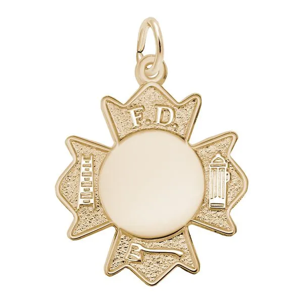 FIRE DEPT. BADGE Smith Jewelers Franklin, VA