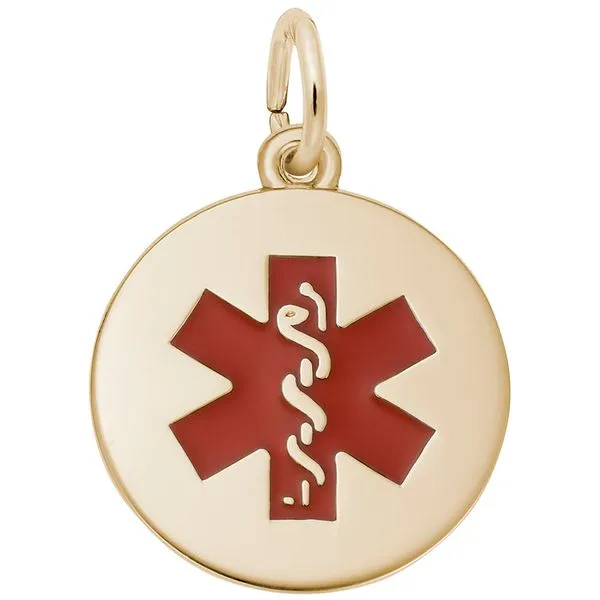 MEDICAL SYMBOL-RED PAINT Tennies Jewelry Appleton, WI