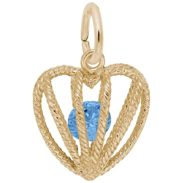 12 HEART BIRTHSTONE DEC Tennies Jewelry Appleton, WI