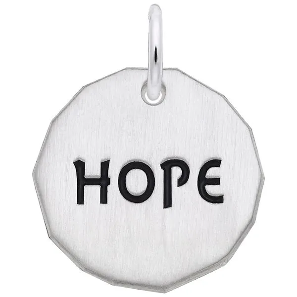 HOPE CHARM TAG Tennies Jewelry Appleton, WI