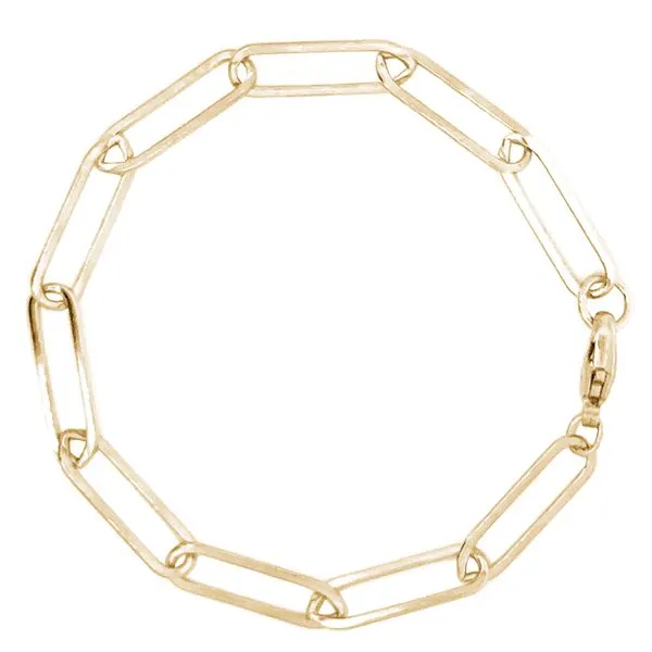 PAPERCLIP BRACELET-LARGE Barnett Jewelers Jacksonville, FL