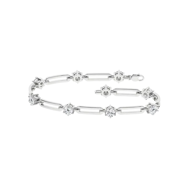 Open Link Diamond Bracelet (Round)3Ctw Cellini Design Jewelers Orange, CT