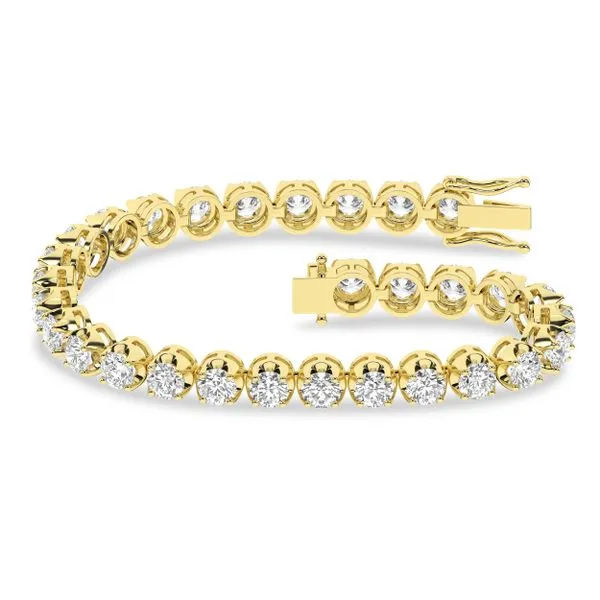 Crown Prong-Tennis Bracelet/8Ctw Image 2 Cellini Design Jewelers Orange, CT
