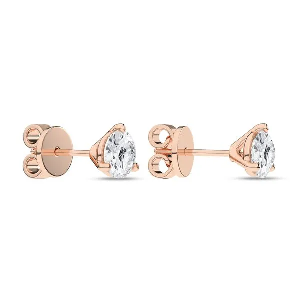 3-Prong Martini Solitaire Stud Earrings/0.75Ct, 1.5Ctw Image 3 Cellini Design Jewelers Orange, CT