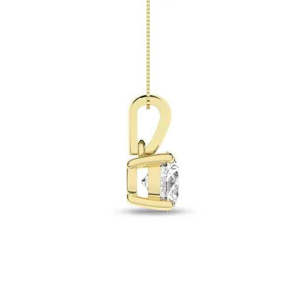 Solitaire Pendant (Round)/0.75Ct, 0.75Ctw Image 3 Cellini Design Jewelers Orange, CT