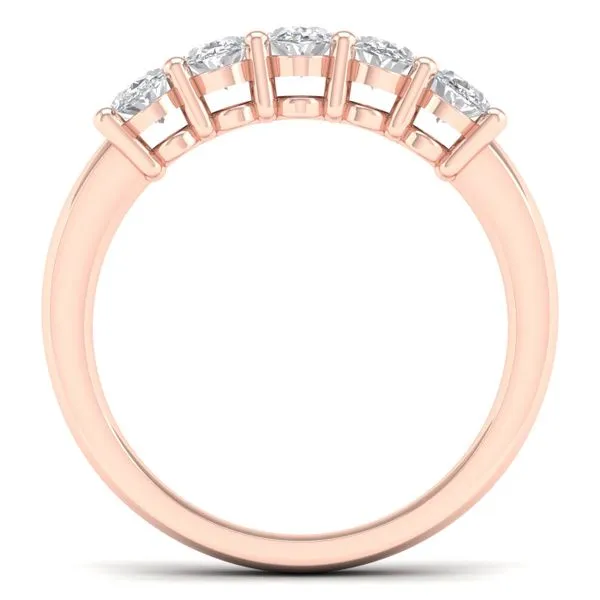 5-Stone Band (Oval)/1Ctw Image 3 Cellini Design Jewelers Orange, CT