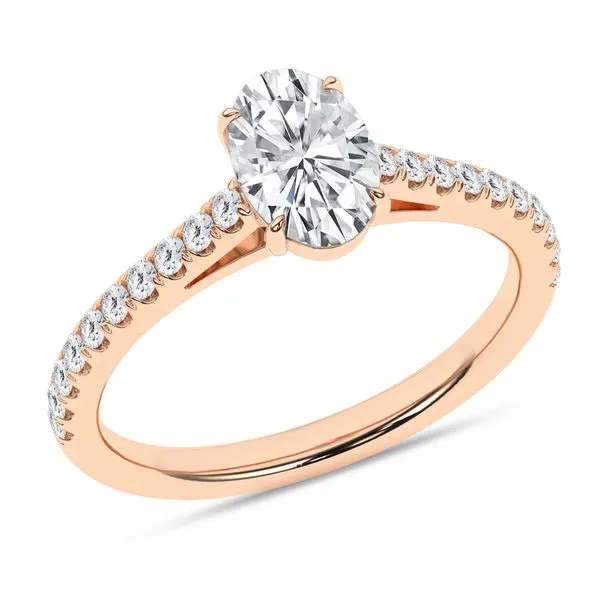 Classic Engagement Ring (Oval)/1Ct, 1.25Ctw Image 3 Cellini Design Jewelers Orange, CT