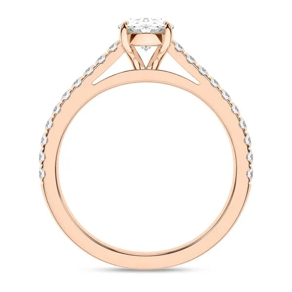 Classic Engagement Ring (Oval)/1Ct, 1.25Ctw Image 4 Cellini Design Jewelers Orange, CT