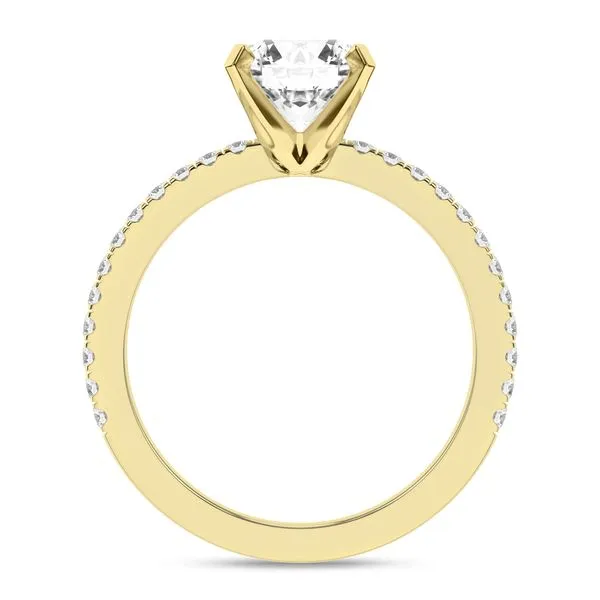 Classic Engagement Ring/1.5Ct, 1.75Ctw Image 4 Miner's Den Jewelers Royal Oak, MI