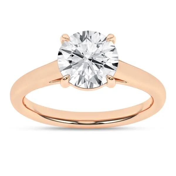 Solitaire Ring (Round)/2Ct, 2Ctw Image 3 Cellini Design Jewelers Orange, CT