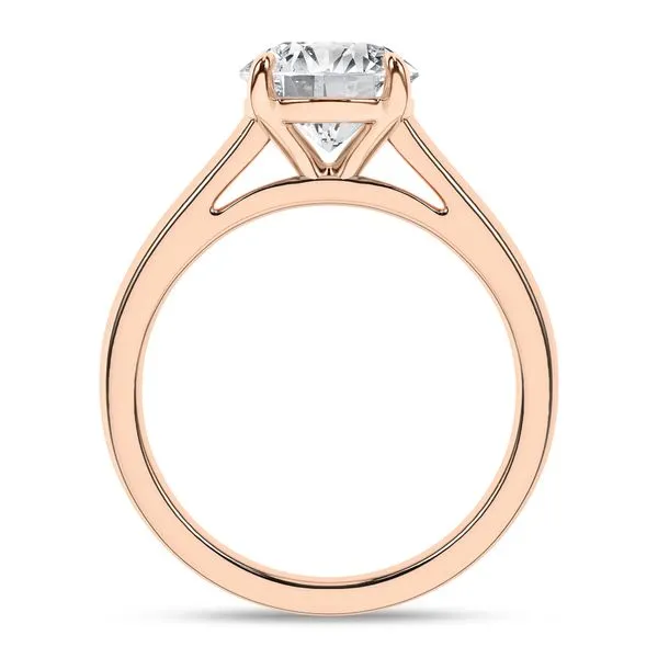 Solitaire Ring (Round)/2Ct, 2Ctw Image 4 Cellini Design Jewelers Orange, CT