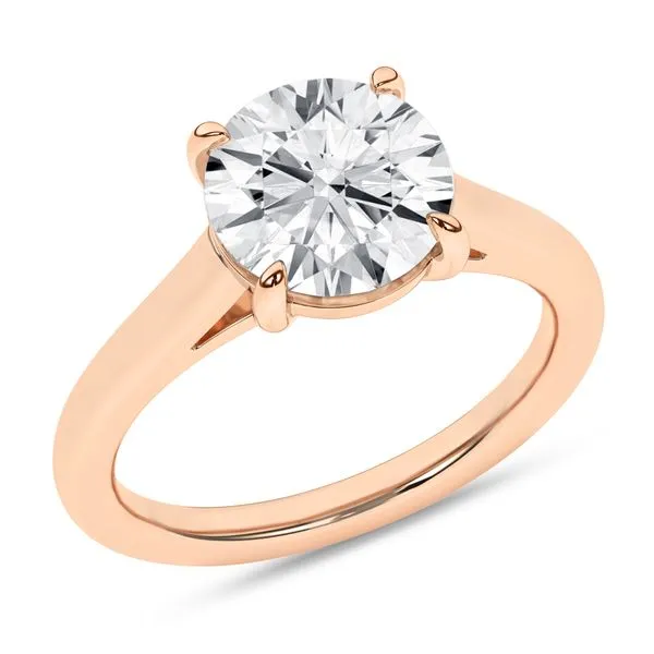 Solitaire Ring (Round)/3Ct, 3Ctw Image 3 Cellini Design Jewelers Orange, CT