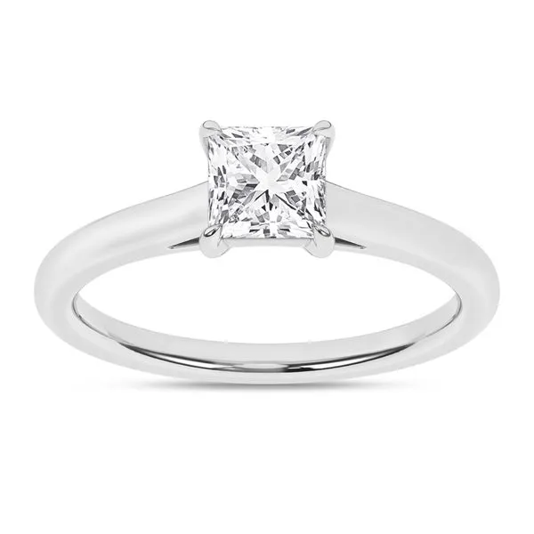 Solitaire Ring (Princess)/0.75Ct, 0.75Ctw Image 3 Cellini Design Jewelers Orange, CT