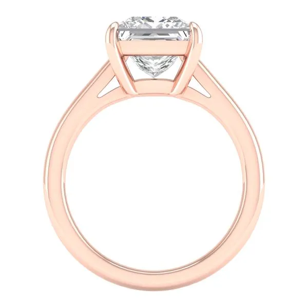 Solitaire Ring (Princess)/3Ct, 3Ctw Image 4 Cellini Design Jewelers Orange, CT