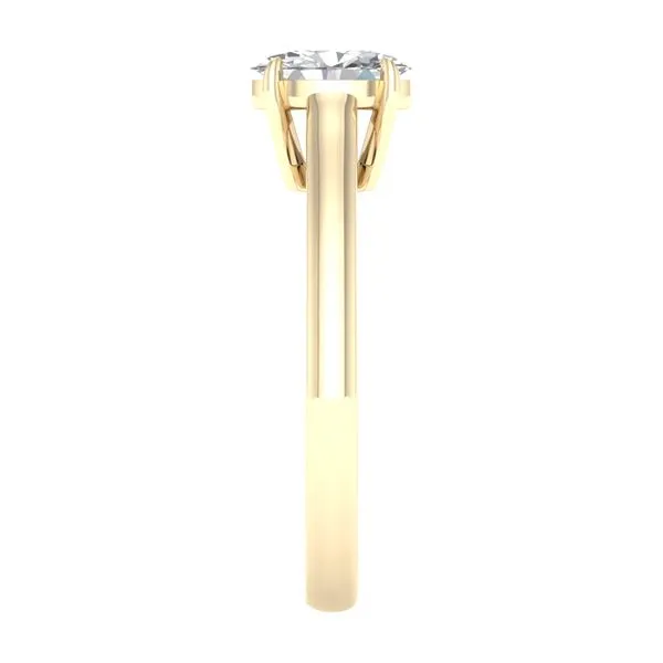 Solitaire Ring (Oval)/0.75Ct, 0.75Ctw Image 3 Cellini Design Jewelers Orange, CT