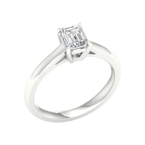 Solitaire Ring (Emerald)/0.75Ct, 0.75Ctw Image 4 Cellini Design Jewelers Orange, CT