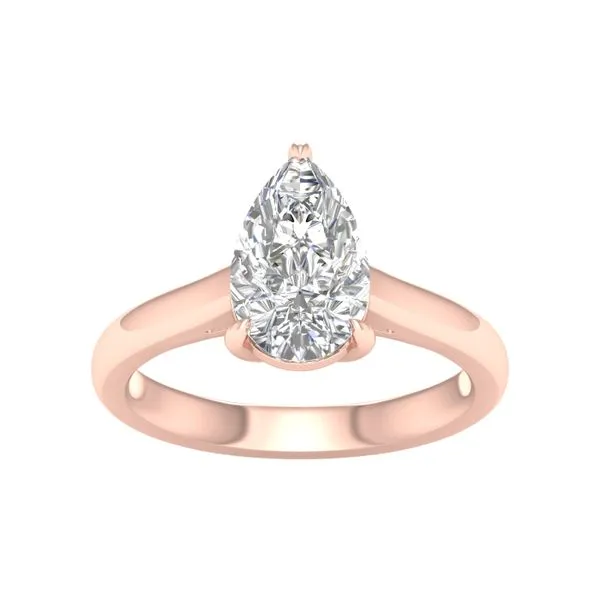 Solitaire Ring (Pear)/2Ct, 2Ctw Image 4 Cellini Design Jewelers Orange, CT