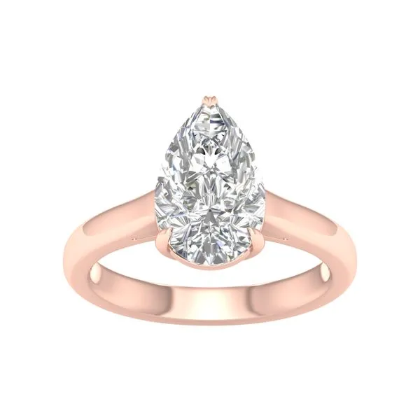 Solitaire Ring (Pear)/3Ct, 3Ctw Cellini Design Jewelers Orange, CT