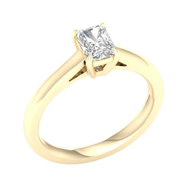 Solitaire Ring (Radiant)/0.75Ct, 0.75Ctw Image 2 Cellini Design Jewelers Orange, CT