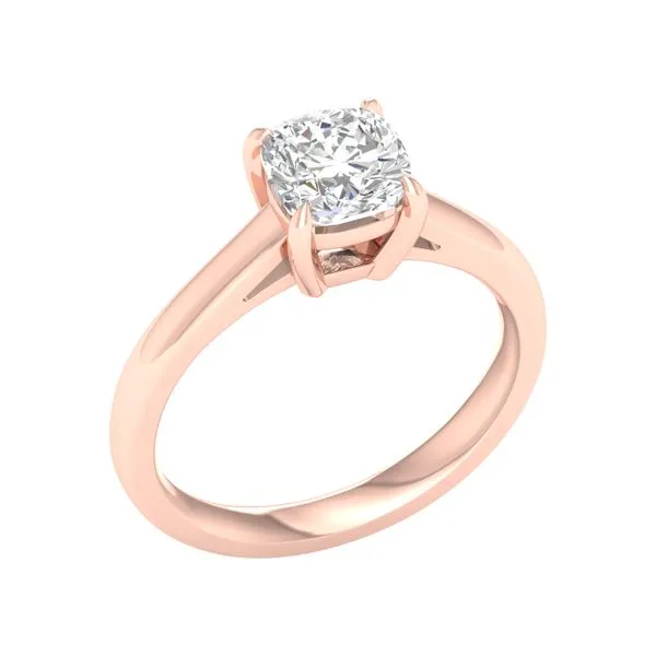 Solitaire Ring (Cushion)/1.25Ct, 1.25Ctw Image 2 Cellini Design Jewelers Orange, CT
