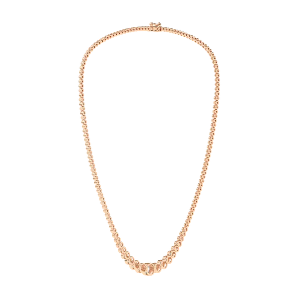 Seamless™ Graduated Diamond Riviera Necklace (Round)1.5CT, 10CTW Segner's Jewelers Fredericksburg, TX