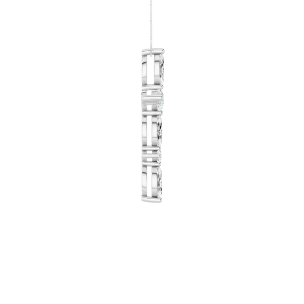 Cross Pendant (ROUND,MRQ)/1CTW Image 3 Cellini Design Jewelers Orange, CT