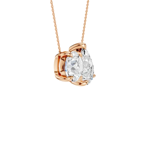 TOI ET MOI PENDANT (ROUND & PEAR)/4CTW Image 2 Banks Jewelers Burnsville, NC