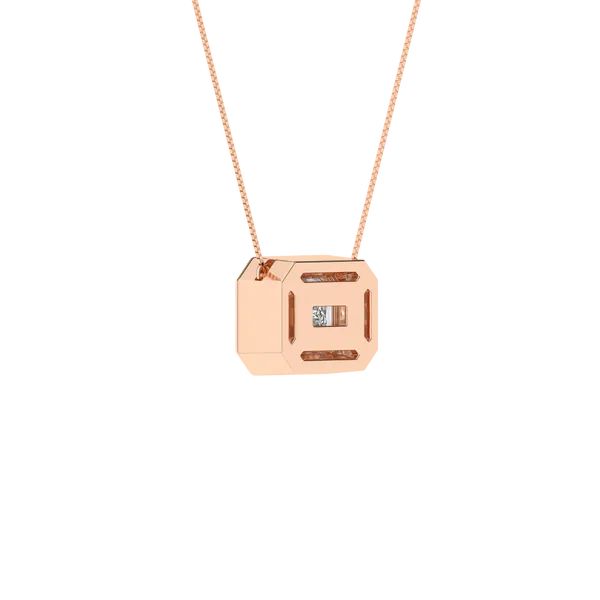 Bezel-Set Solitaire Pendant (Emerald)2Ctw Image 3 Banks Jewelers Burnsville, NC