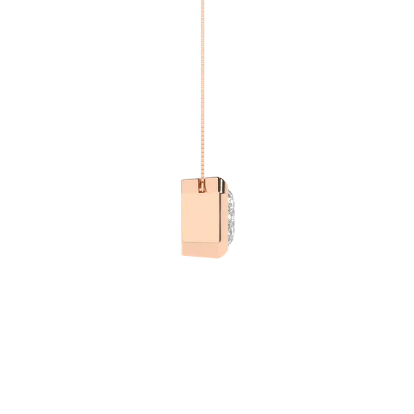 Bezel-Set Solitaire Pendant (Emerald)2Ctw Image 4 Banks Jewelers Burnsville, NC