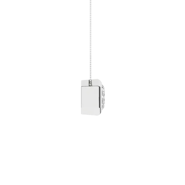 Bezel-Set Solitaire Pendant (Emerald)2Ctw Image 3 Cellini Design Jewelers Orange, CT