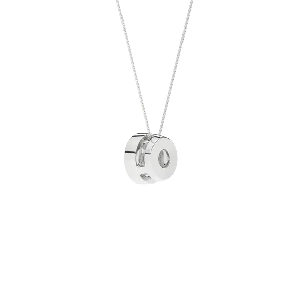 Seamless™ Solitaire Pendant (Round)2CT, 2CTW Image 3 Banks Jewelers Burnsville, NC