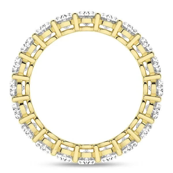 14K Yellow ETERNITY BAND (US9-OVAL)/5CTW Image 3 Cellini Design Jewelers Orange, CT