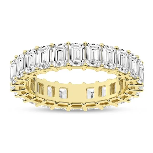 14K Yellow ETERNITY BAND (US8.5-EMERALD)/6CTW Hart's Jewelers Grants Pass, OR